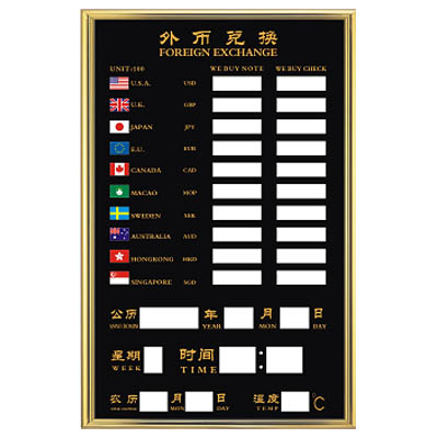 外幣兌換（帶遙控）